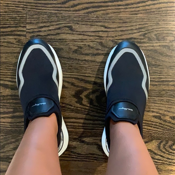 NEW AUTHENTIC Ferragamo sneakers. Never worn - Picture 3 of 4